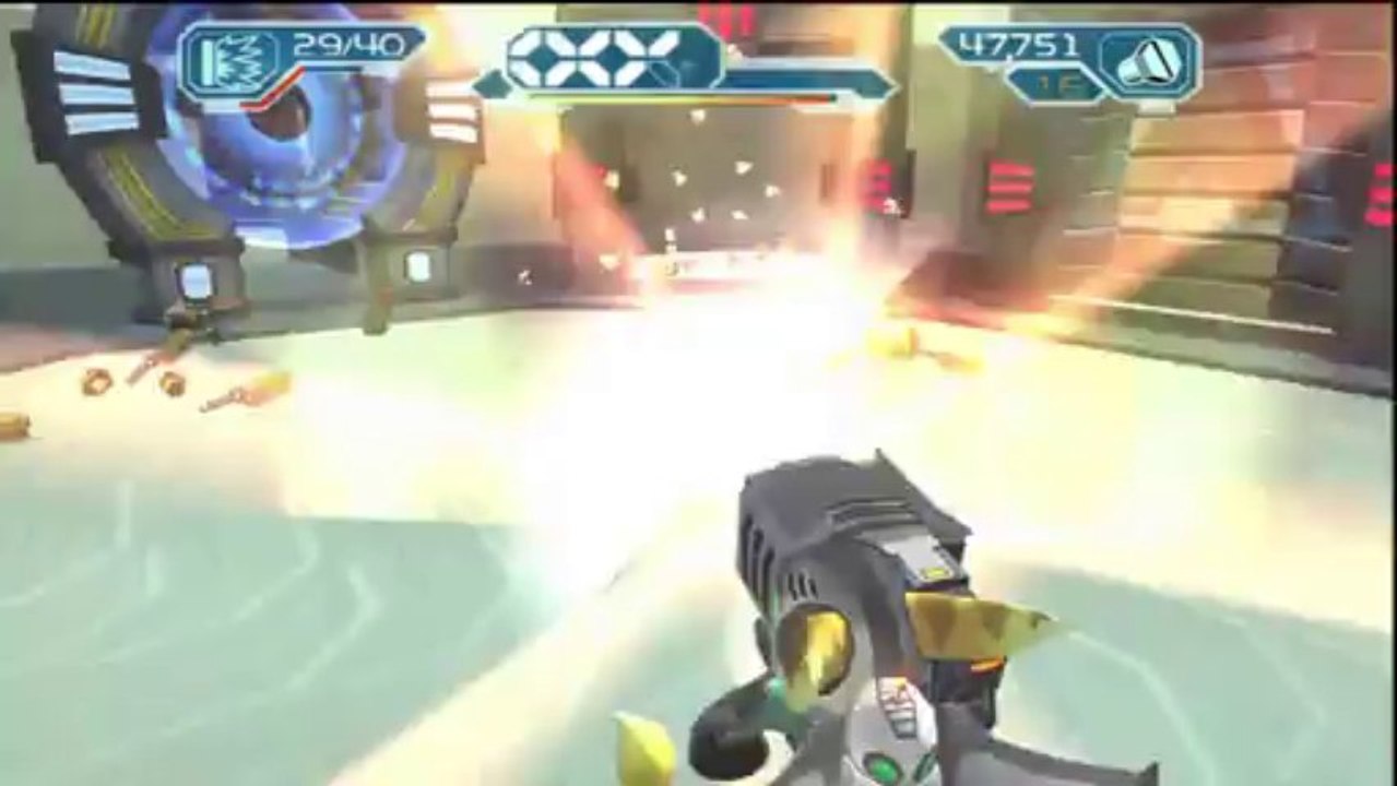 Ratchet & Clank 2 - Planète Endako, Mégapolis : Détruis le vaisseau des Thugs-4-Less