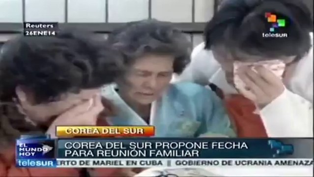En febrero podrán reunirse familiares separados de las dos Coreas