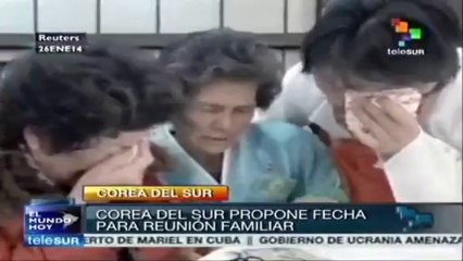 En febrero podrán reunirse familiares separados de las dos Coreas