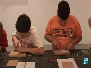 La Louvière Musée gravure stage kids