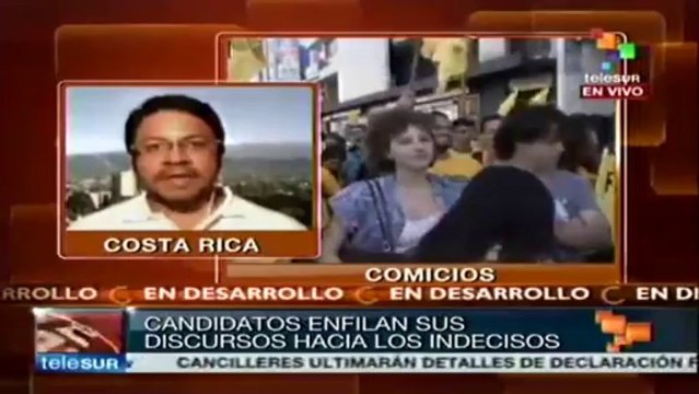 Indecisos en Costa Rica podrían decidir comicios presidenciales