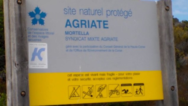 desert des Agriates à pied