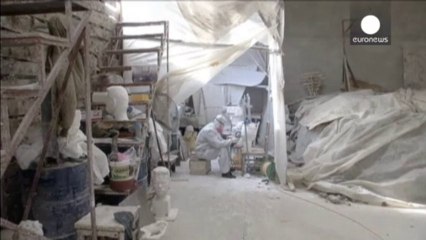 Les sculptures de papier de Li Hongbo