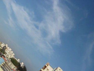 MVI_0997 GOD SHIVA AND GODDESS GANGA APPEARING IN SKY