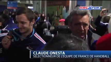 L'arrivée des Bleus à l'aéroport de Roissy - 27/01