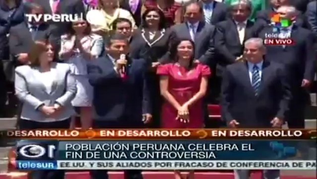 Dice Humala que fallo de CIJ reconoce la justicia de la causa peruana