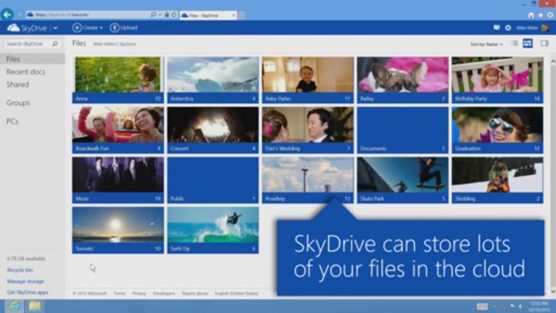 ⁣how to use sky drive