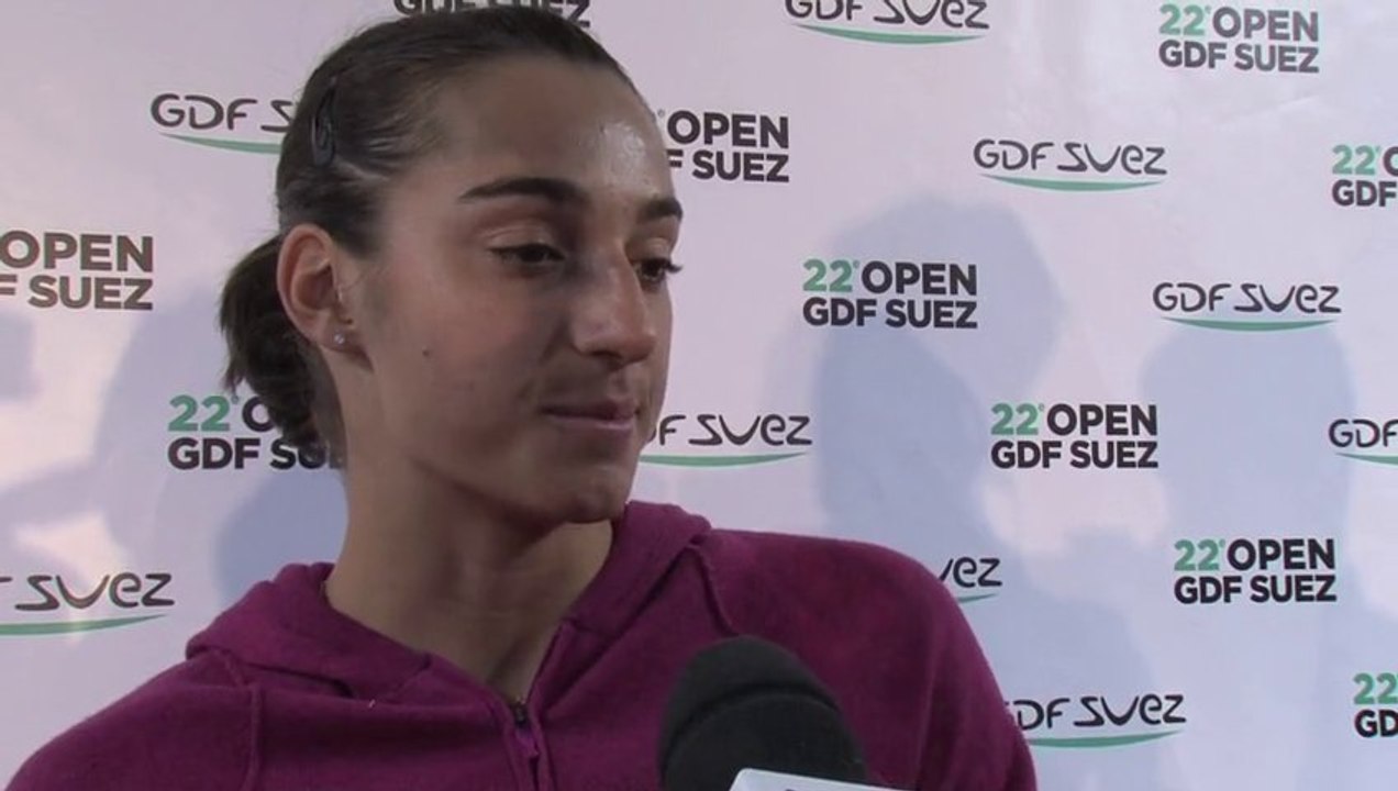 Open GDF SUEZ 2014 : Garcia veut voir plus loin