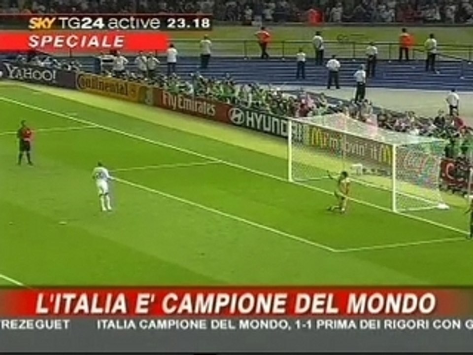 Italia - Francia - Finale Mondiali 2006