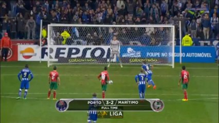 Taca da Liga: Porto 3-2 Maritmo