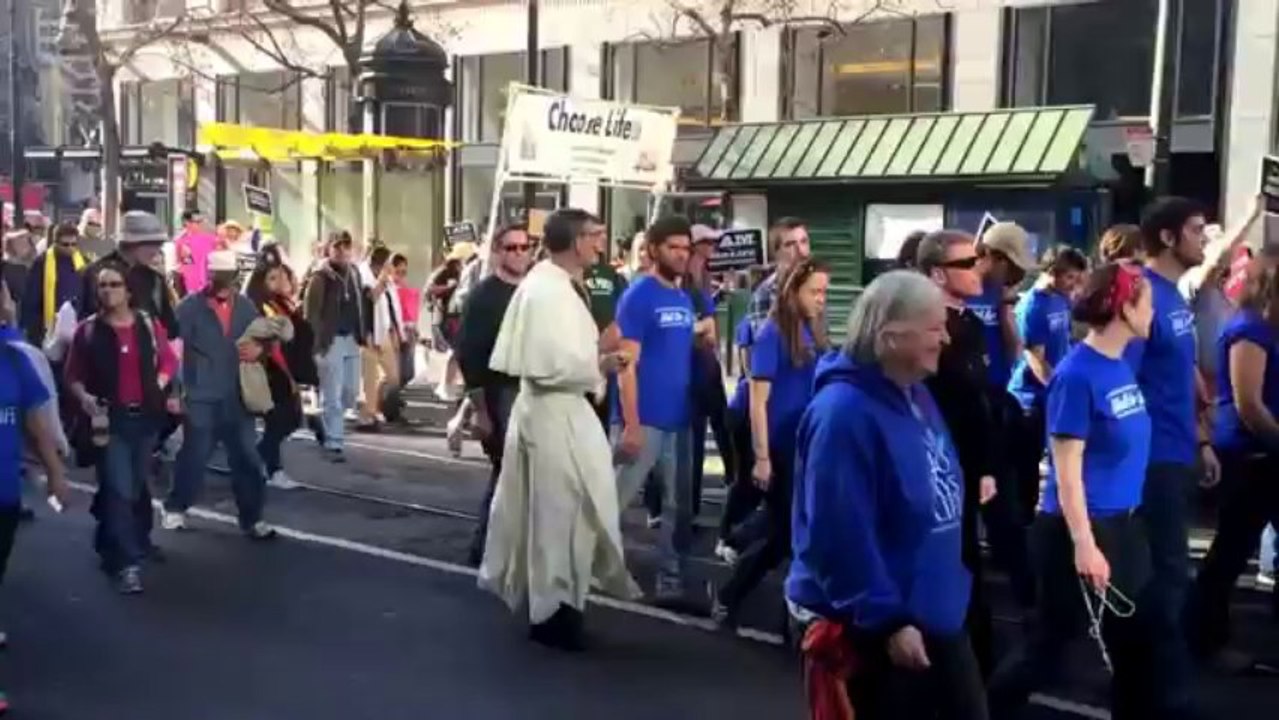 Thousands of Anti-Abortion Activists Gather in San Francisco