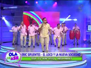 El grupo La Nueva Sociedad de Tingo María nos canta su tema ‘Vuelve conmigo’