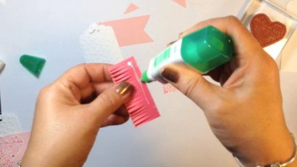 Stampin' Up! Video Tutorial Valentine Tag with the Tag Topper Punch