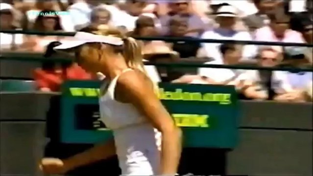 Maria Sharapova vs Jelena Dokic 2003 Wimbledon Highlights