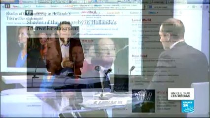 Un oeil sur les médias - Valérie Trierweiler effacée du web