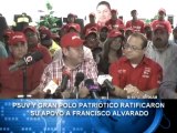 PSUV y el Gran Polo Patriótico ratificaron apoyo a Francisco Alvarado en la alcaldía de Lagunillas. 18.10.13