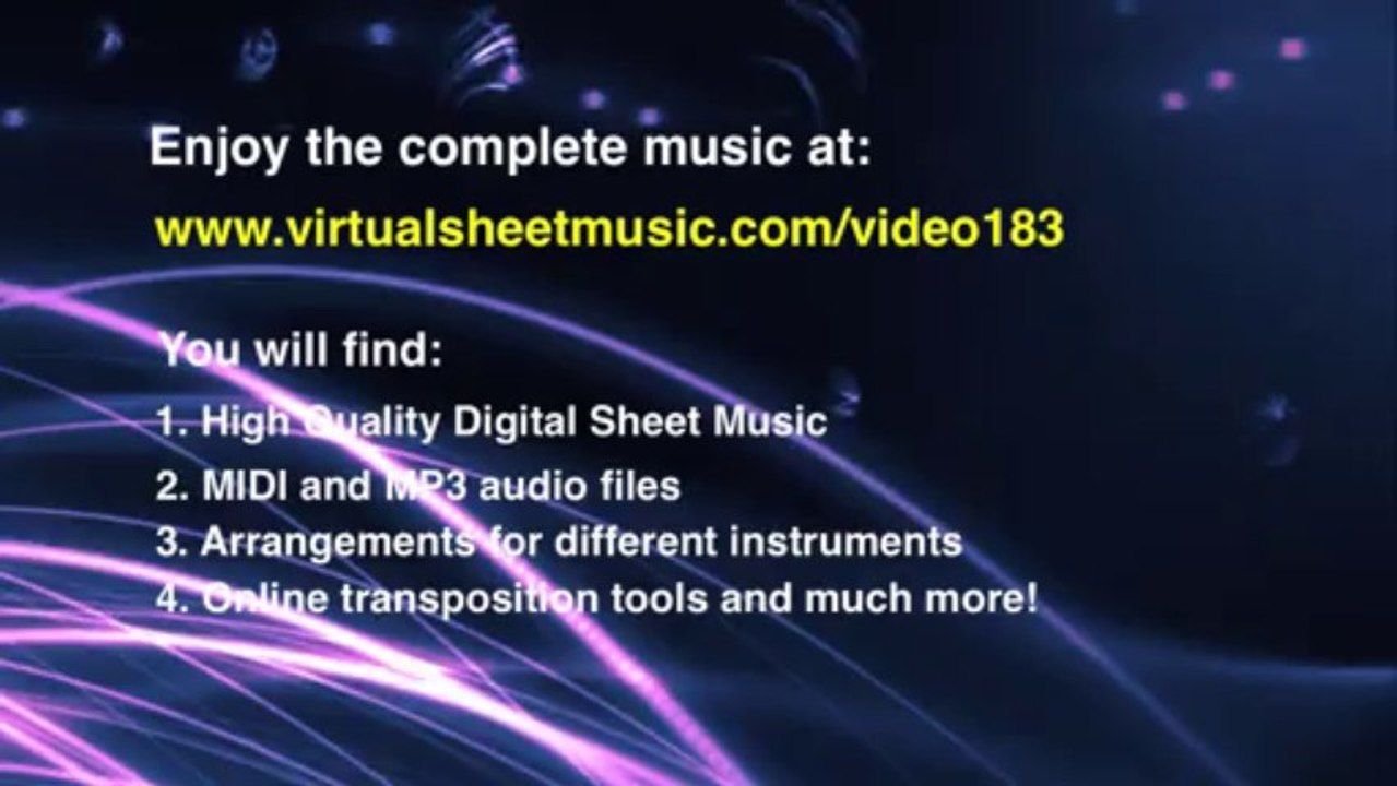 Wolfgang Amadeus Mozart's Duet No. 1 from Easy Duets for 2 Cellos, sheet music - Video Score