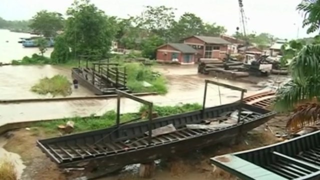 Floods and mudslides batter northern Bolivia