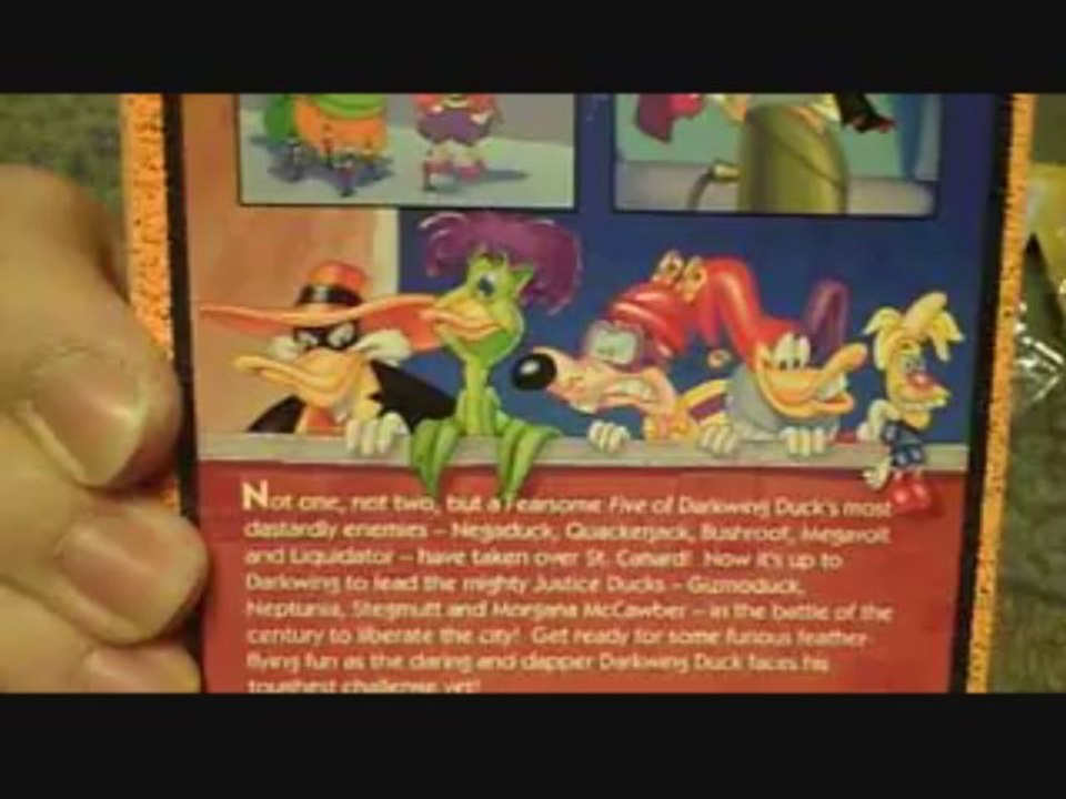 Darkwing Duck Justice Ducks Unite VHS Unboxing video Dailymotion