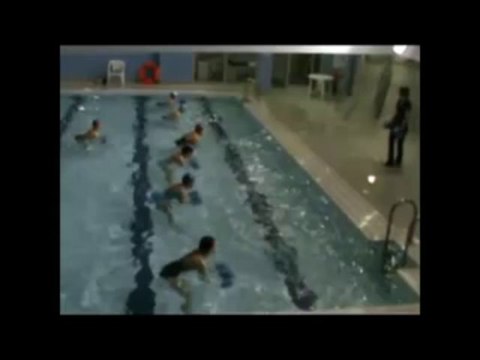 Ćwiczenia w wodzie Yvette Dobroczek Aerobik w Gdańsku Baseny Politechniki Gdańskiej (11)