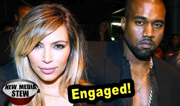 KIM KARDASHIAN, KANYE WEST ENGAGEMENT PROPOSAL Rings Throughout Twitter