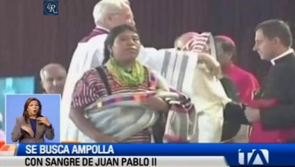 Roban muestra de sangre de Juan Pablo II