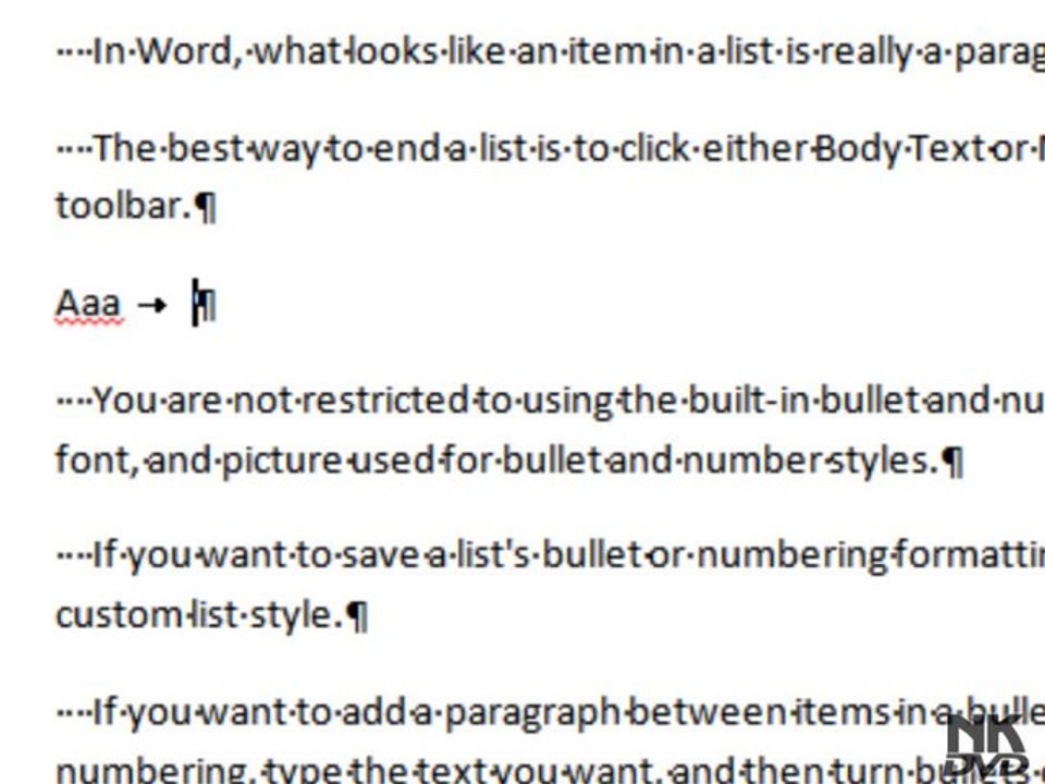 Lesson  21 Show _ Hide Symbols (Microsoft Office Word 2007_2010 Free Tutorial Urdu Hindi Video Training taleem.tv Pakistan Education