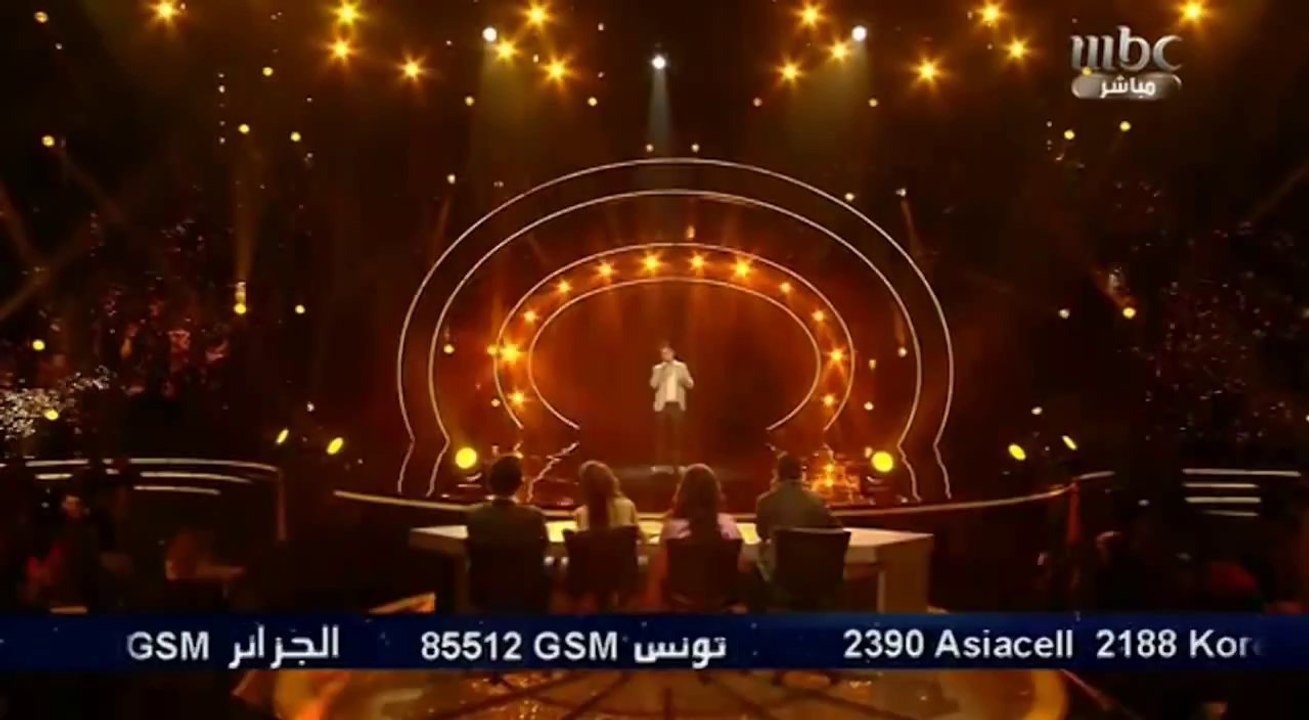 Arab Idol  - حلقة الشباب - عمر الإدريسي - بلاش تبوسني