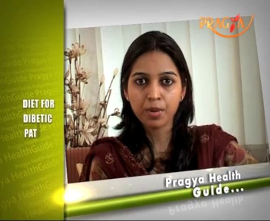 Dr. Pooja Define to diabetes and diet for Diabetic Patients .