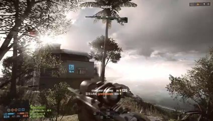 Sniped a heli pilot