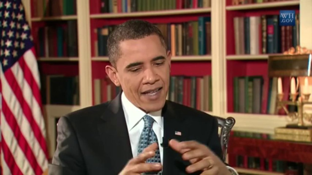 The YouTube Interview with President Obama