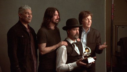 Grammy Photoshoot With Paul McCartney And Music Stars