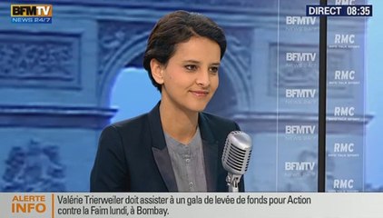 Projet de loi #EgalitéFH : Najat Vallaud-Belkacem invitée Bourdin Direct