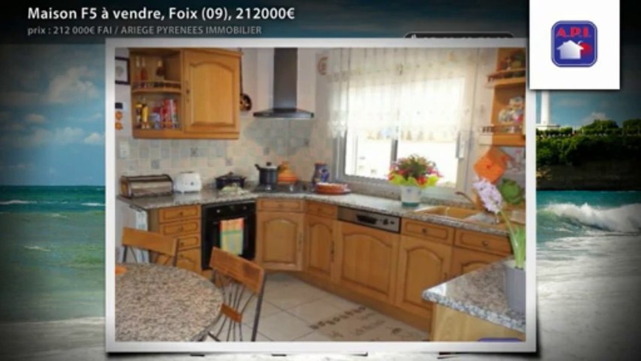 Maison F5 à vendre, Foix (09), 212000€