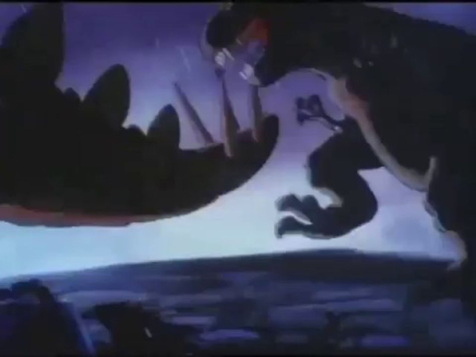 Fantasia- Rite of Spring - Dinosaur Duel with sound effects (2010 ...