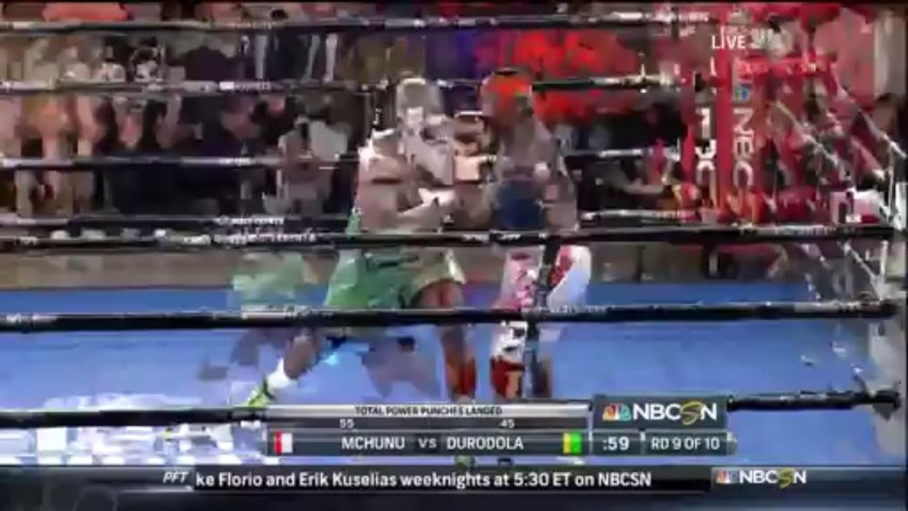 Thabiso Mchunu vs Olanrewaju Durodola 2014-01-24
