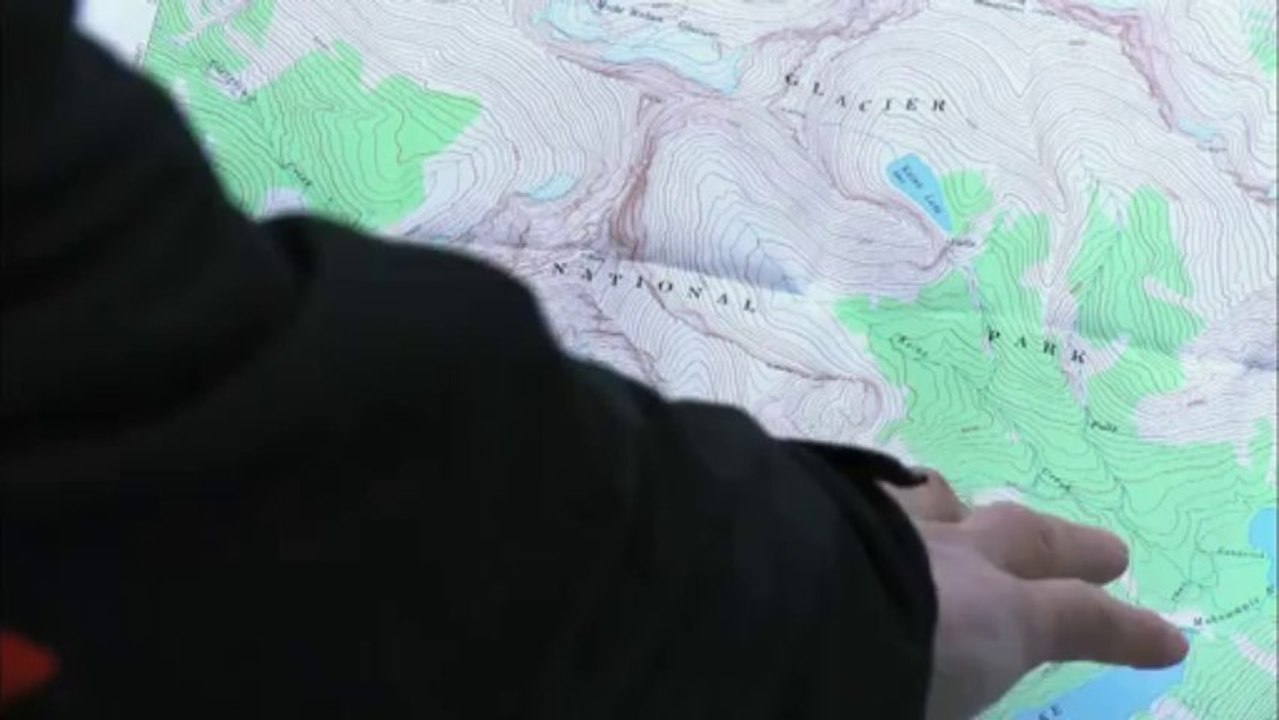 A wolverine can cross a topo map like we cross a street