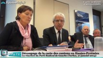 [HAUTES-PYRENEES] Réforme des cantons - Michel Pélieu PRG (27 janvier 2014)