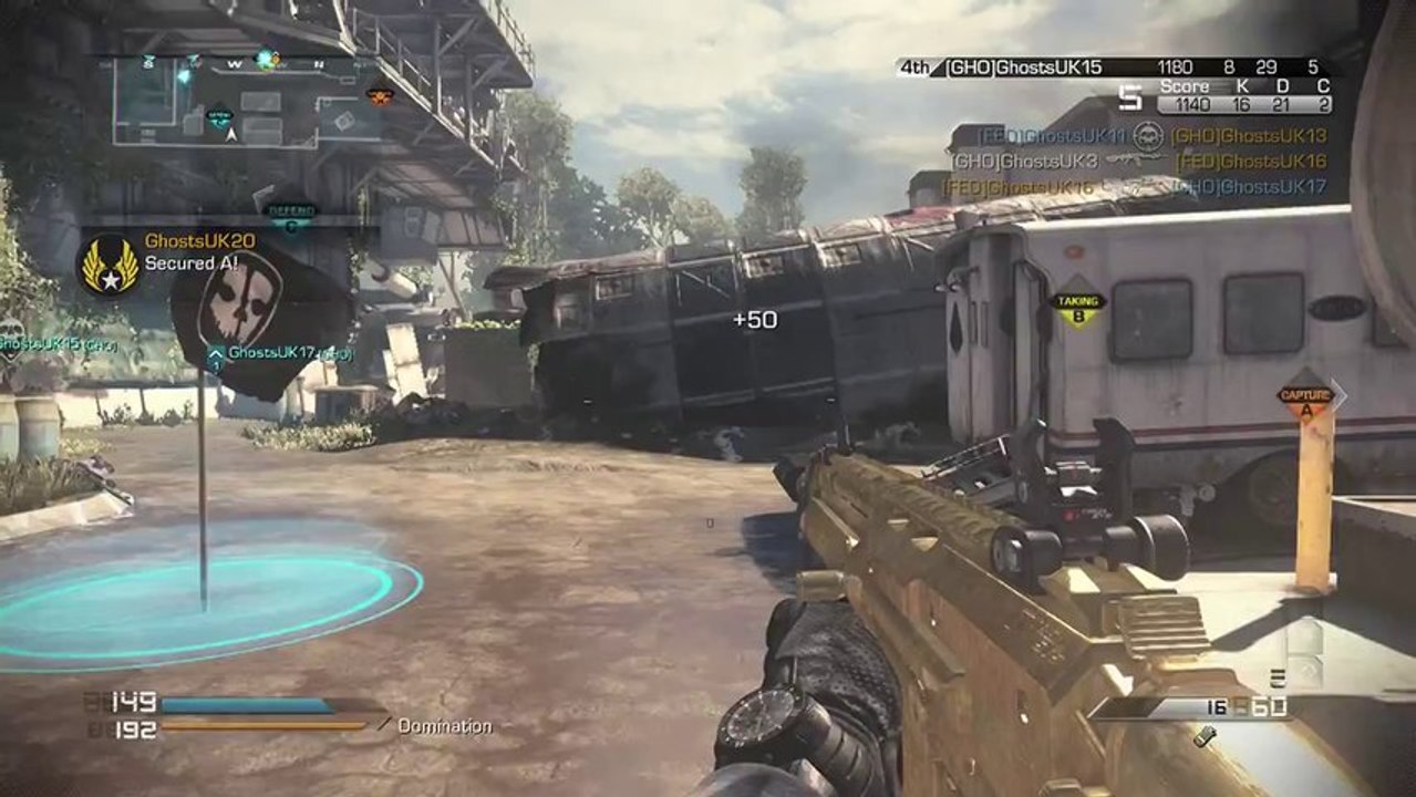 Call of Duty Ghosts Onslaught DLC - NEW Maverick Gun