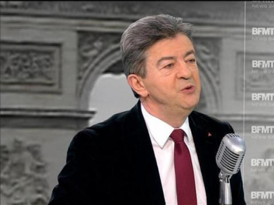 Jean-Luc Mélenchon: le message de la rupture d'Hollande est celui d'un "mufle" - 28/01