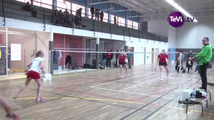 Le Club de badminton de Carentan CBCA en Nationale 3 [TéVi] 28-01-14