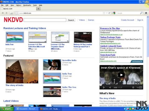 Lesson 49 Insert Hyperlink (Microsoft Office Word 2007_2010 Free Tutorial Urdu Hindi Video Training taleem.tv Pakistan Education