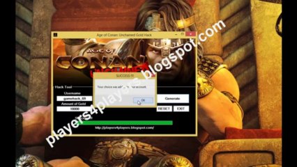 Age of Conan: Unchained Gold Hack 2014