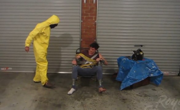 They kidnap a drunk friend and torture him... PRANK!!!