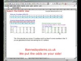 Lottery System X, computer program to analyse lottery results and predict future results.