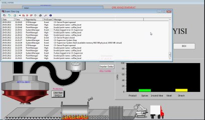 Kendi yaptığım otomasyon scadası