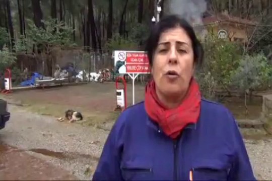 Şiddetli yağış onları da etkiledi