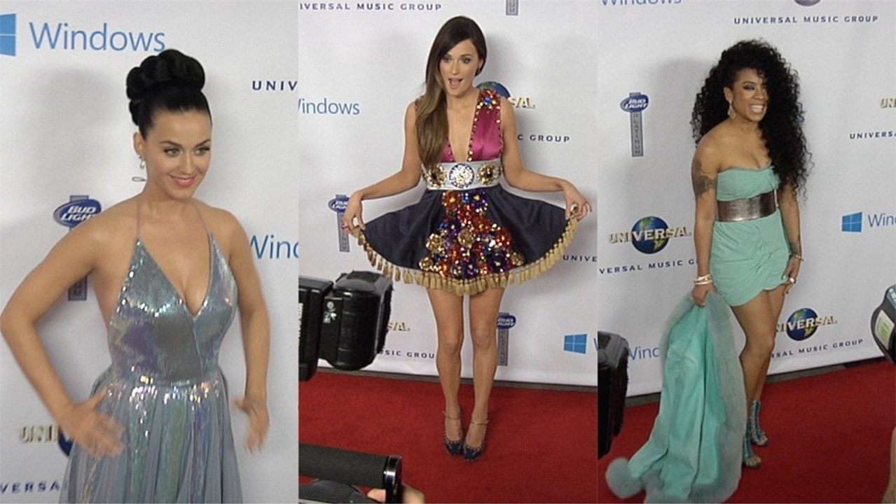 Katy Perry, Keyshia Cole, Kacey Musgraves, Anna Kendrick 2014 UMG Grammy Party