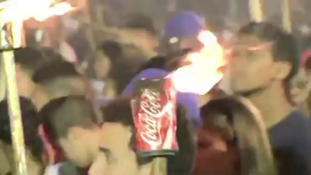 Marcha con antorchas en Cuba en homenaje a Martí