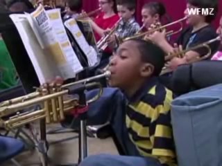 Boy With No Arms Plays The Trumpet!!